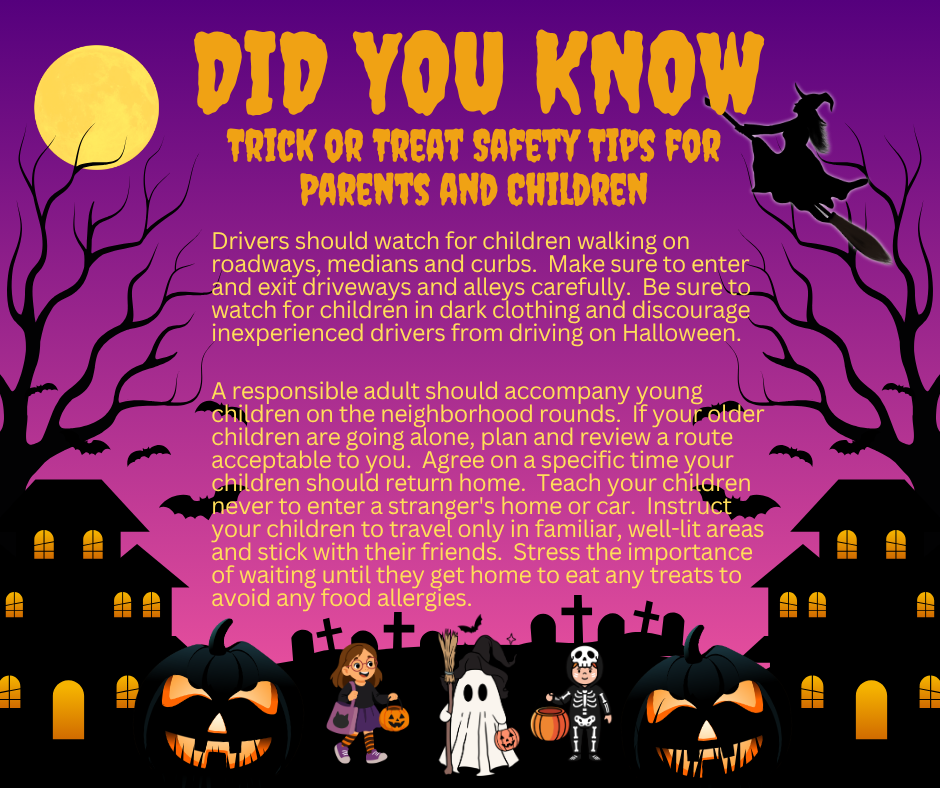 Halloween Safety Tips